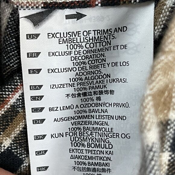 5.11 Tactical Shirt Mens Small Multicolor‎ Plaid Lester Long Sleeve Flannel - Picture 12 of 15